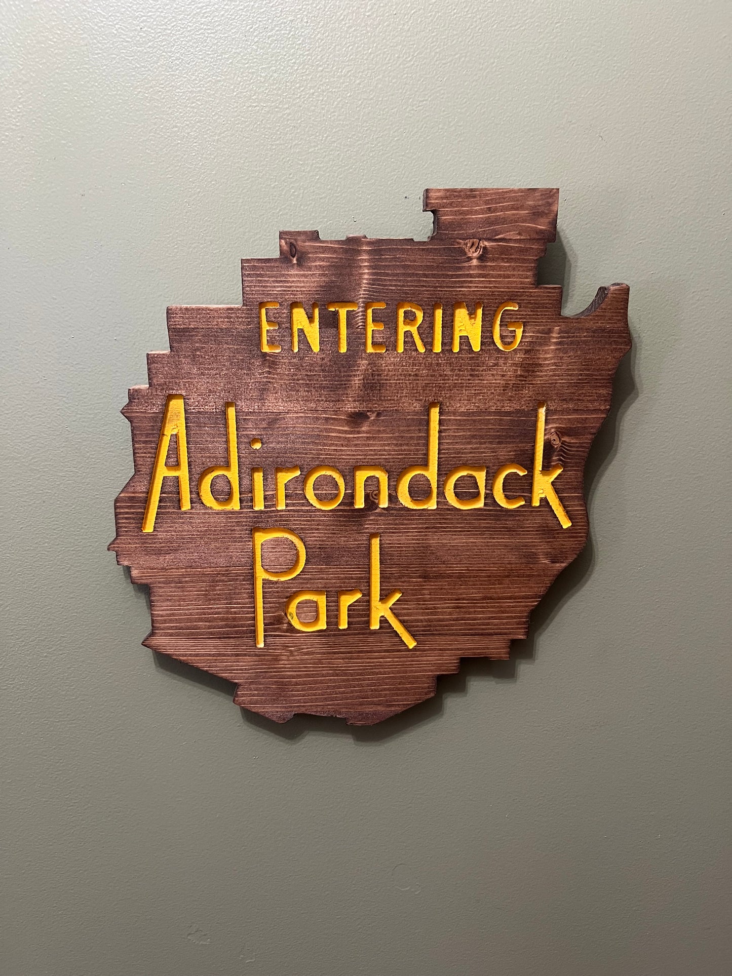 Adirondack Park Sign